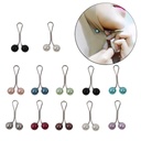 Women's U-shaped needle Pearl scarf clip Muslim style accessories neck clip scarf accessories trinkets