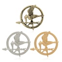 fashion film and television peripheral jewelry Hunger Games logo Mockingbird brooch pin badge accessories