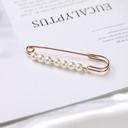 Japanese and Korean fashion pearl brooch large pin silk towel buckle clothing corsage jewelry manufacturers a generation of hair