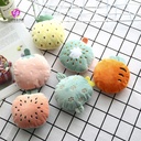 Color matching fruit hair accessories Japanese cartoon plush brooch cute diy bag accessories clothing accessories