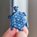 cartoon turtle animal brooch coat sweater clothing accessories pin corsage factory direct supply