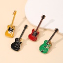 Guitar shape brooch bag decoration student graduation gift badge fashion pin factory direct sales