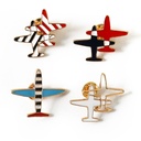 brooch high-end metal oil drop fashion corsage badge clothing accessories Joker clothes brooch