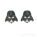 Japanese and Korean Cartoon Brooch ins Star Wars Movie Black Samurai Alloy Badge Men's and Women's All-match Personalized Accessories