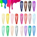 Children's hairpin basic water drop hairpin macaron drop oil paint hairpin candy color BB clip 012