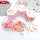Korean color children's little girl hair ring cute cartoon non-disposable rubber band baby hair rope hair accessories