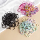 Children's colorful rubber band hair rope hair band hair accessories baby high elastic seamless headband headdress