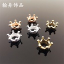 Alloy three-dimensional small crown jewelry cartoon hair accessories decorative accessories children's hair accessories bow decoration accessories