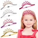 Crown hair band 40927 sweet princess hair accessories factory fashion baby glitter rhinestone children hair band