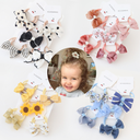 109 manufacturers children's headdress hair accessories baby bow rubber band original set 1 Group