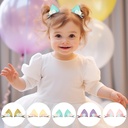 Three-dimensional ear clip 20511 children's mesh ball hair clip duckbill clip cute girls BB top clip hair accessories