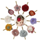 Children's Hair Band Hair Accessories Set Baby Head Flower 10 PCs/Card 2019 Flower Headband Christmas Gift Set