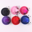 Korean version of children's small hat feather cute hair accessories hairpin 2 yuan shop stall selling accessories