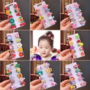 Cream Ice Cream Children Cartoon Hairpin Korean Cute Fruit Headwear Rainbow Princess Bangs Hair Accessories