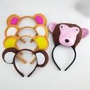 source Christmas hairband 12 zodiac monkey ears children's stage performance props cute headband