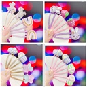 Transparent Unicorn Rainbow Strawberry Butterfly Hairpin Pin Girl Children's Headwear Birthday Holiday Gift Set