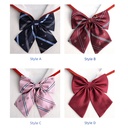 Polyester jk Bow Tie Factory Crown Japanese Korean Style Collar Flower College Style Cute Girl Halloween Bow