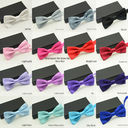 Korean Formal Bow Tie Business Gentleman Bow Tie Men Solid Color Bow Tie Wedding Bow Tie Candy Color
