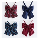 JK Uniform Collar Bow Crown Bow Professional Business Tie College Style Bow Bank Collar Water