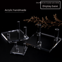 Manufacturer acrylic display stand crystal mineral label display stand jewelry display stand jewelry base