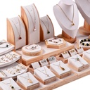 Spot jewelry display jewelry counter set display props ring plate necklace earrings earrings