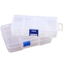 Packaging Supplies Stationery Parts Jewelry Storage Box Earrings Self-sealing Storage Bag Small Elements Transparent Flat Box Jar Children