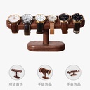 家用木质首饰托架实木手链项链饰品收纳架手表置物展示架