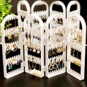 240 hole plastic earrings earrings Display Display rack Creative Screen necklace jewelry rack jewelry rack