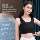 Chest tied les wrapped chest handsome t vest comfortable movement super flat anti-shock anti-shake big chest small female students breast reduction
