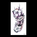 Flower Tattoo Sticker Color Printing Flower Tattoo Sticker Rose Lotus Plum Blossom Women Color Printing Tattoo Sticker