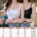 Camisole Women's Short Inner Camisole Summer Sexy Navel Solid Color Breast Milk Silk Camisole Outer Wear