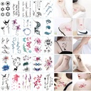 Factory spot small fresh tattoo stickers English letters cartoon temporary tattoo stickers