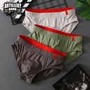 direct selling solid color cotton triangle men's triangle low waist explosions trend breathable Men's underwear triangle a generation of hair