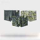 Underwear men's printed personalized trend cotton skin-friendly breathable antibacterial crotch youth men's underwear cotton