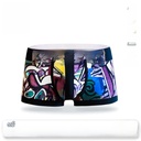 Underwear Huajielong boxer shorts head waist explosion sexy large size printed men's underwear factory outlet