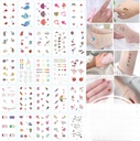 Original Hyun-a finger tattoo stickers color cartoon small fresh collarbone tattoo stickers spot