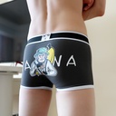 Personalized men's underwear sports boxers cotton plus size sexy trendy men's sexy Korean style boxer shorts head