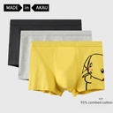 Cotton underwear men's a generation of boxer pants breathable cartoon boys cute personality trend boxer pants