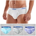 men's underwear spot LANVIBUM waist thread cotton solid color youth underwear men's briefs