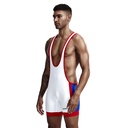 TAUWELL special for one-piece vest cycling clothing men's one-piece clothing fitness wrestling clothing weightlifting 9701