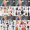 Ghost Extinction Blade Slam Dunk Conan One Piece King Saint Fighter Anime Secondary Cartoon Children Tattoo Sticker