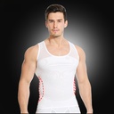 Mesh Body Shaping Vest Belly Tight Waist Men's Beer Belly Tight Tight Back Top Body Shaping Underwear Corset