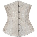 Source factory supply hot jacquard waist clip court corset