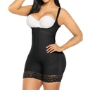 conjoined body shaping clothing Fajas Colombianas Shapewear high-weight mesh fabric