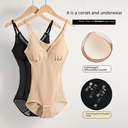 Bra Thin Sling One-piece Shaping Clothes with Bra-waist Removable Rimless Wear-free Bra Corset