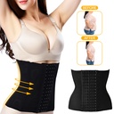 High waist six breasted belly belt body shaping waist corset body shaping clothes corset belt female postpartum belly reducing binding belt waist seal