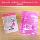 Inner Pants Bag Self-sealing Packaging Bag 1 to 5 Pack Gift Bag Semi-open High-end Universal Storage Underwear Bag Sub-pack