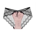 sexy underwear women lace breathable ladies briefs cotton crotch 586
