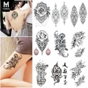 Factory Outlet Totem Waterproof Tattoo Sticker Fashion Beautiful Geometric Decorations Symbol Tattoo Sticker