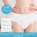 Disposable underwear women's cotton physiological period pregnant women postpartum confinement supplies travel shorts cotton underwear